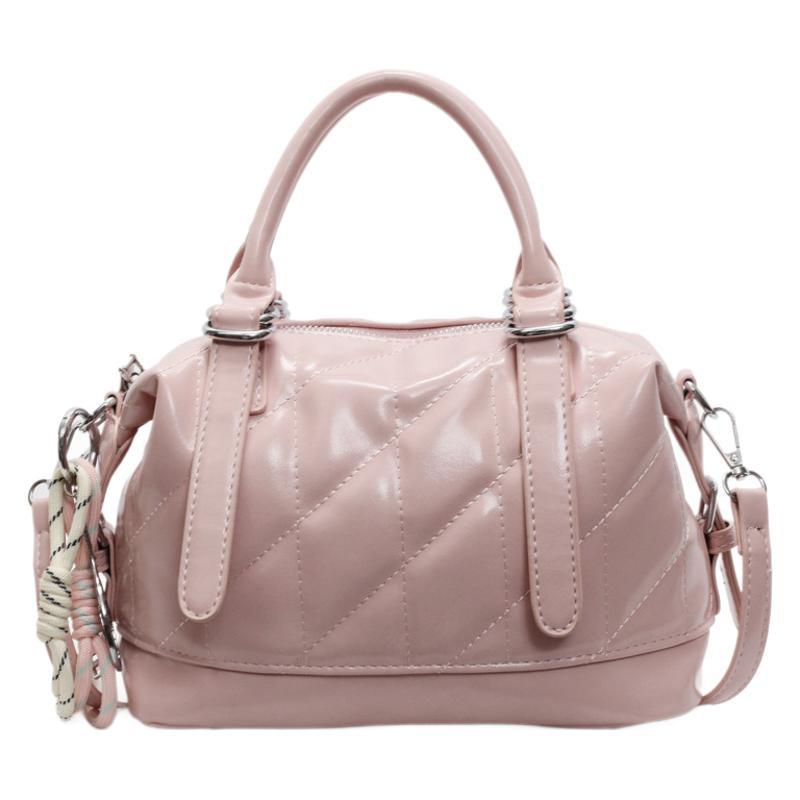High-end and fashionable hand-held bowling bag for women 2025 new Korean style simple single-shoulder pillow bag casual crossbody bag Item Picture