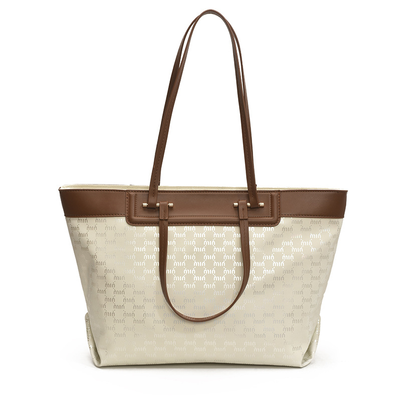 Cross-border bags, women's large-capacity commuter tote bags, women's handbags, fashionable, versatile and high-end shoulder bags Item Picture