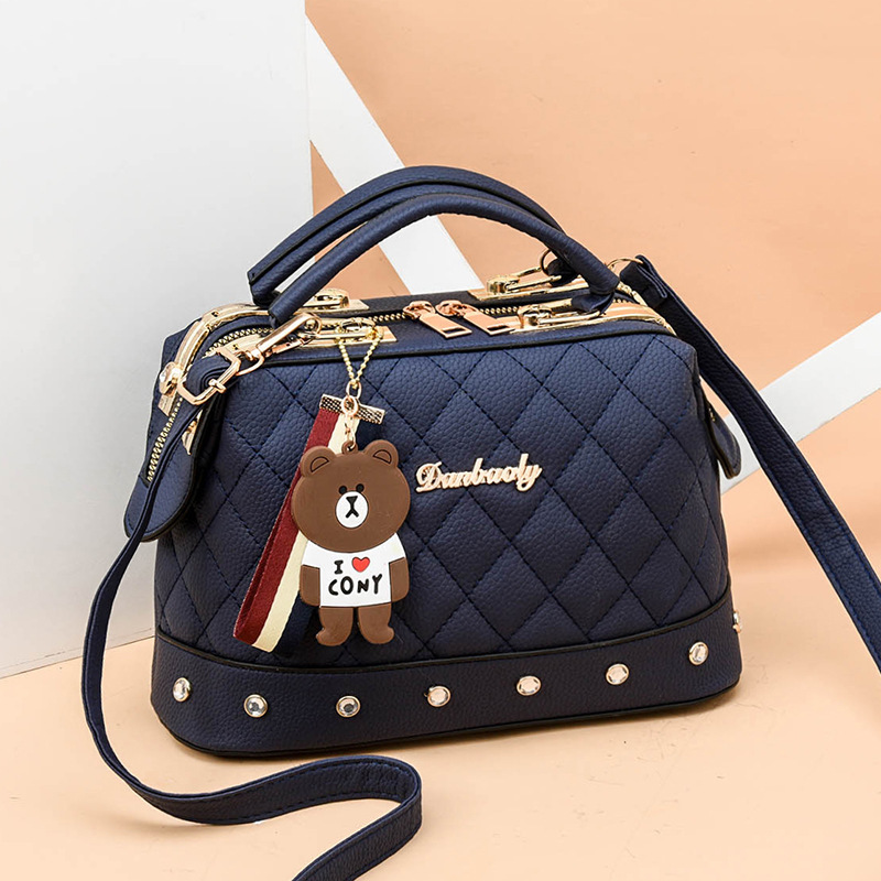 Box Bag 2024 Spring/Summer trendy new single-shoulder crossbody small bag, Korean-style fashionable women's bag manufacturer one-piece consignment Specification drawing