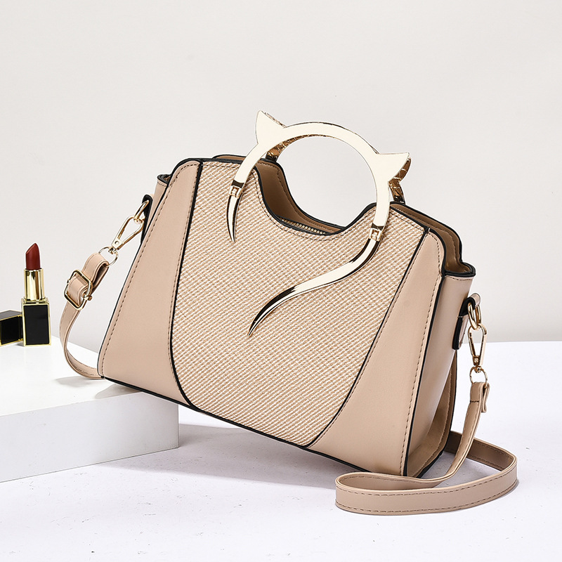 Fashionable handbag for women 2025 new style women's bag: simple and casual shell bag, versatile crossbody bag, single-shoulder women's bag details Picture