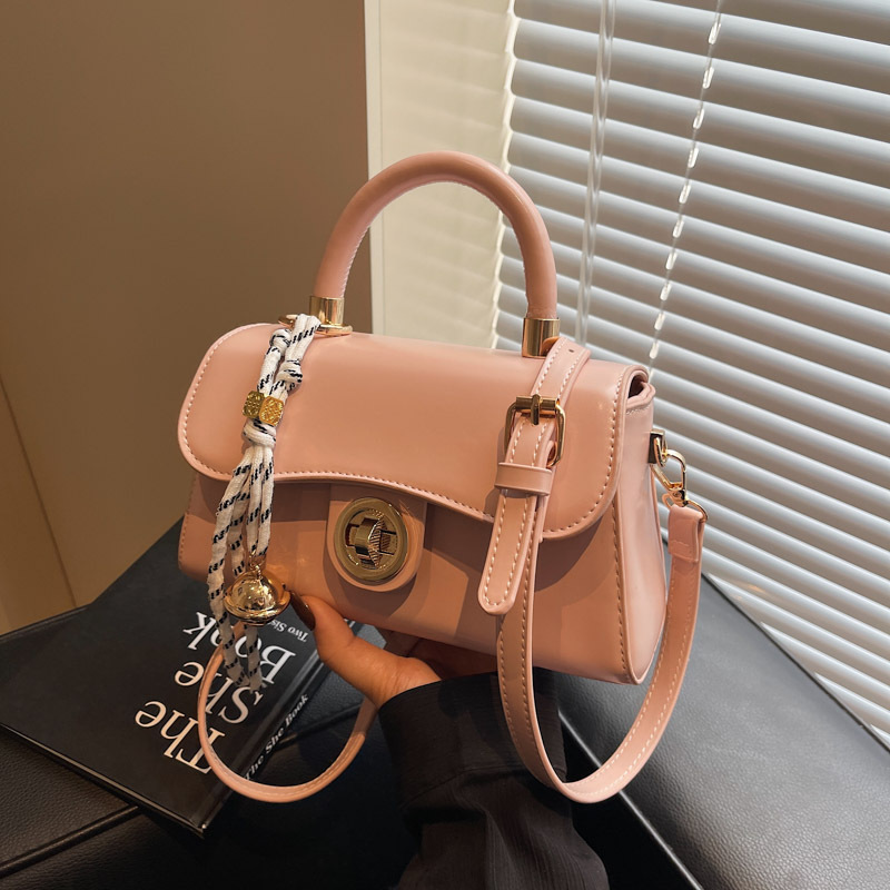 High-end handbag, small handbag, women's niche design, 2025 new small square bag, fashionable and versatile, single-shoulder crossbody bag details Picture