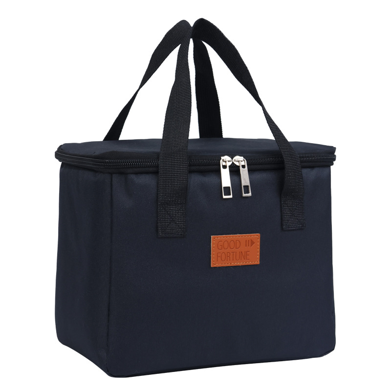 Lunch box bag, insulated portable handbag, student to bring food, waterproof and oil-proof, office worker meal bag, aluminum foil picnic bag Item Picture