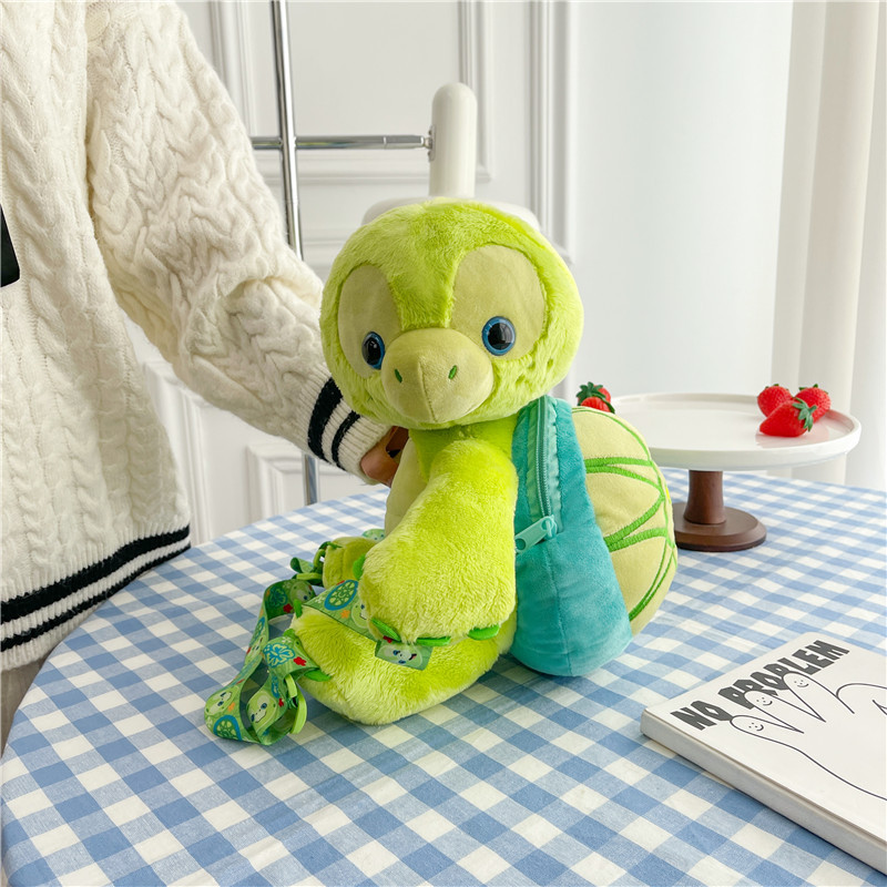 Little Turtle Doll Olemi Doll Backpack 2023 New Style Cartoon Cute doll Creative Gift Direct sale Application Scenario