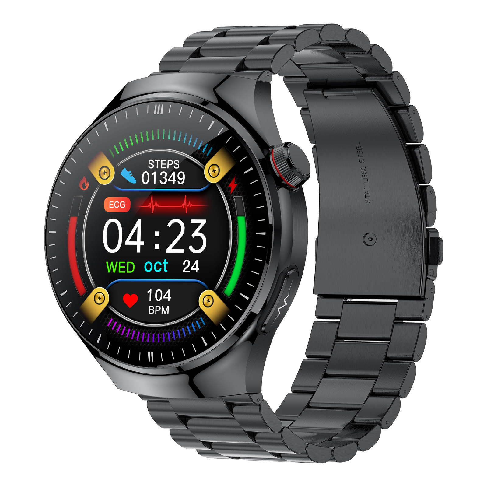 The new tk26 smartwatch features electrocardiogram, health monitoring, Bluetooth calls, body temperature, heart rate and sleep monitoring Application Scenario
