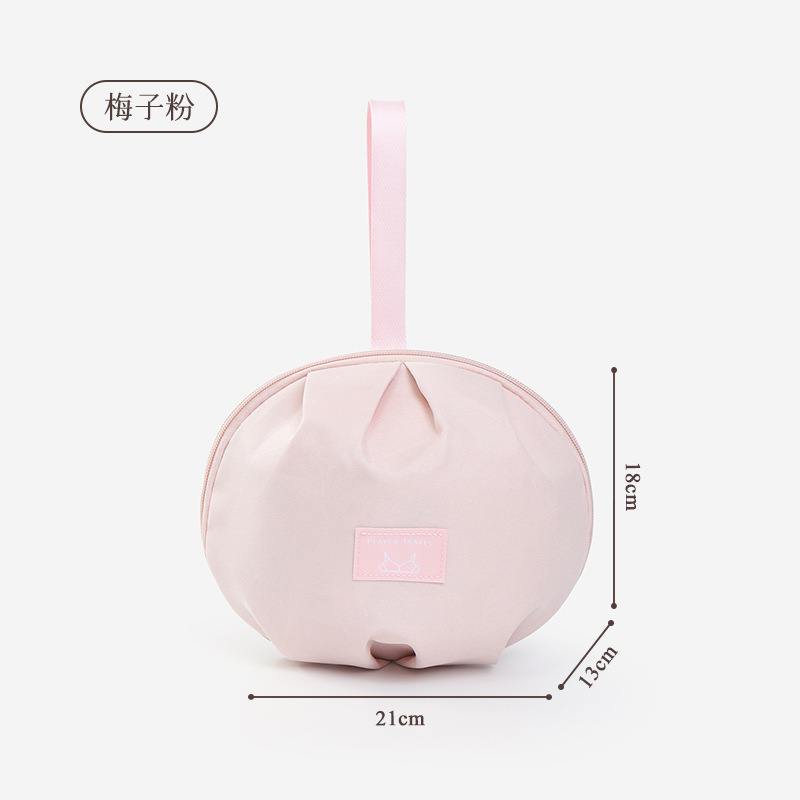 Portable hand-held underwear storage bag, women's travel intimate clothing storage bag, bra, underwear and socks organization bag Specification drawing