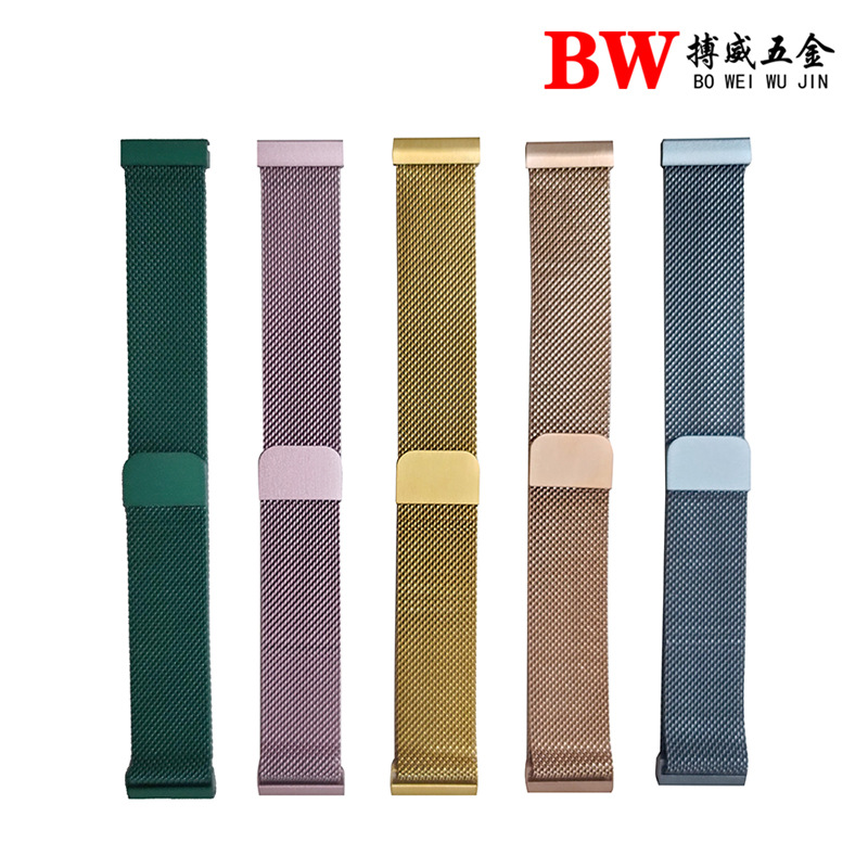 Magnetic metal band for Huawei GT5/GT4 Watch 3 Pro Milanese Samsung smartwatch details Picture