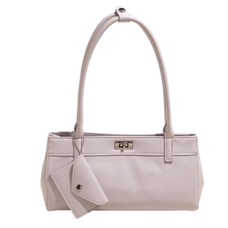 Korean style, niche soft leather handbag for women, 2025 new style, stylish and versatile, commuting single-shoulder underarm bag, cross-border Item Picture