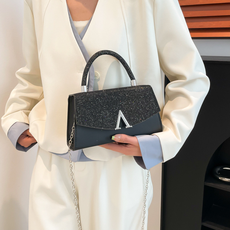 2025 Cross-border New style fashionable, high-end, elegant and versatile handbag, single-shoulder crossbody bag, stylish commuting bag Specification drawing