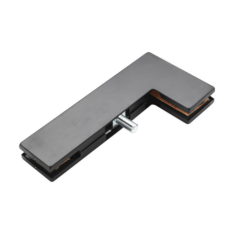 Spring door clamp, glass door upper and lower clamp, glass frameless sliding door, curved clamp, universal type, thickened door clamp Item Picture