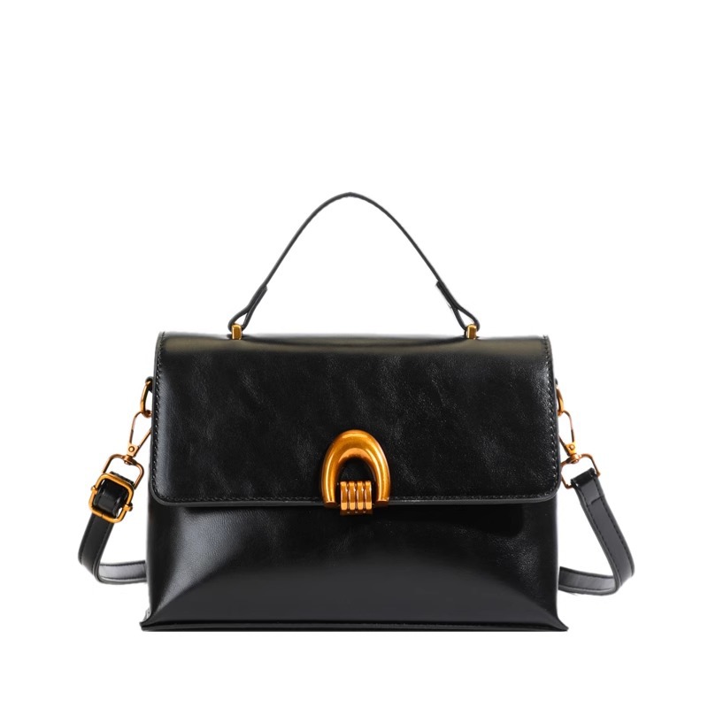A niche design Korean-style casual and versatile handbag, a new 2024 stylish small square bag, a simple single-shoulder crossbody bag Item Picture