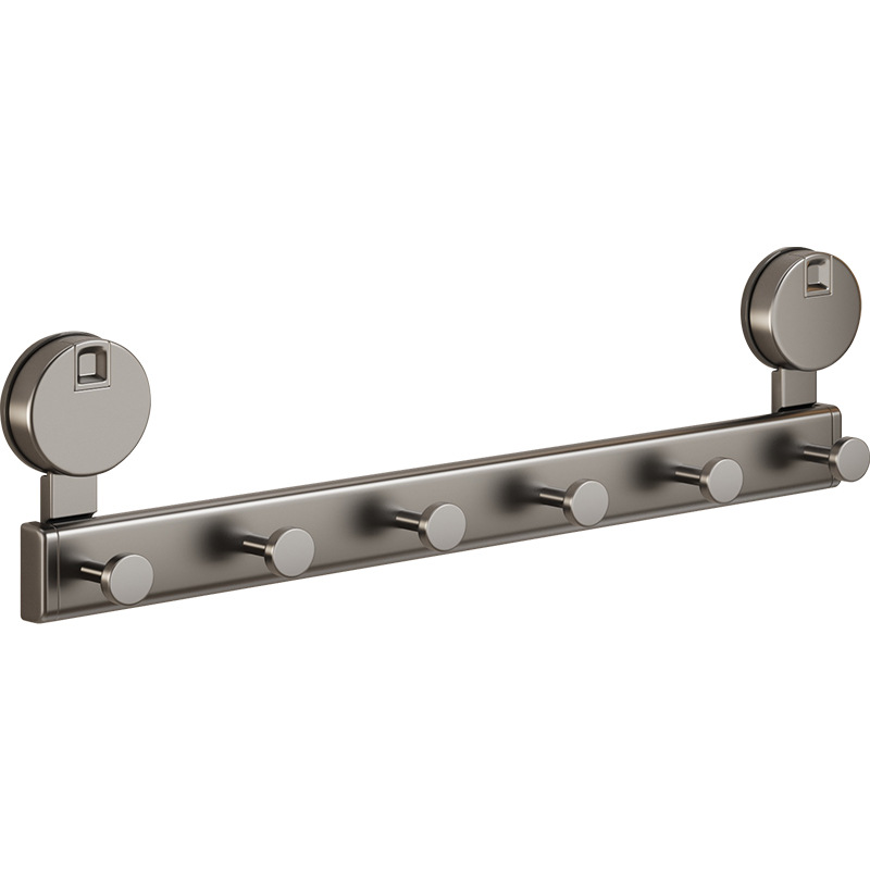 Suction cup door rear hook, strong adhesive, no need for drilling, load-bearing wall rack, hanging clothes hanger, wall and wall hanging row hook Item Picture