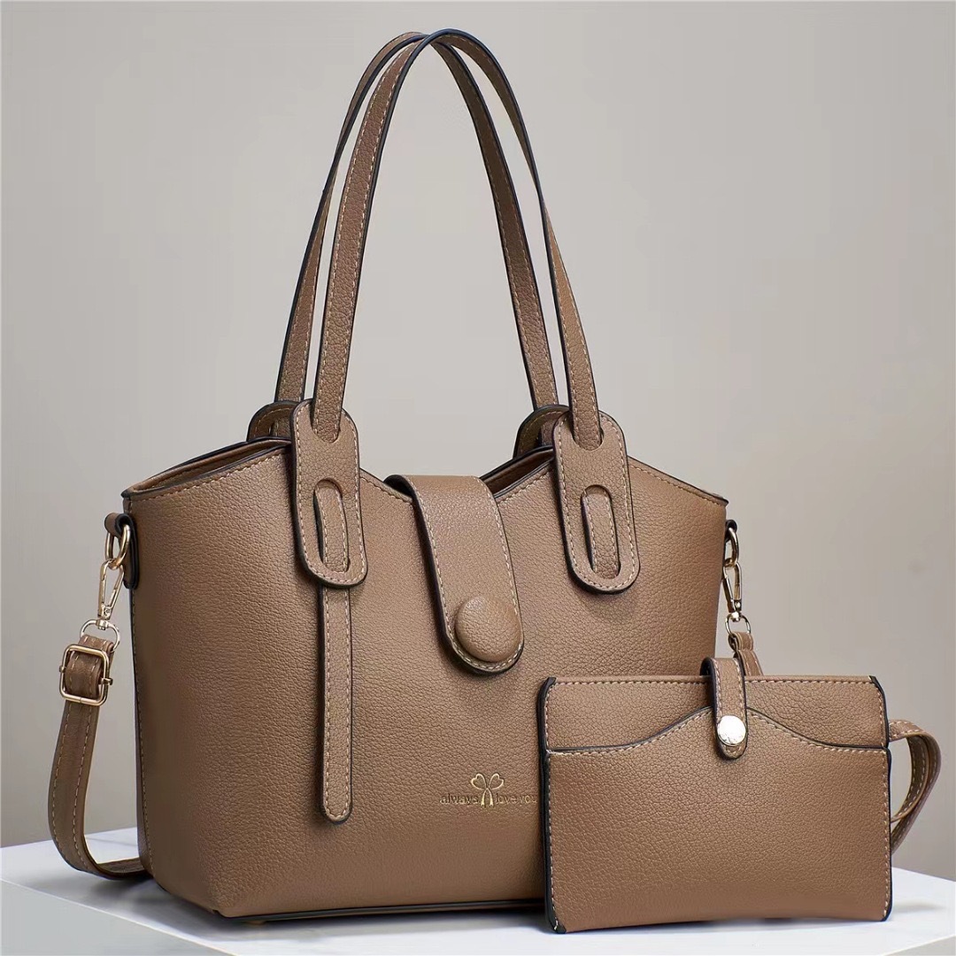 2024 New fringed two-piece set, stylish and stylish, large-capacity single-shoulder crossbody versatile cross-border multi-compartment women's bag Item Picture