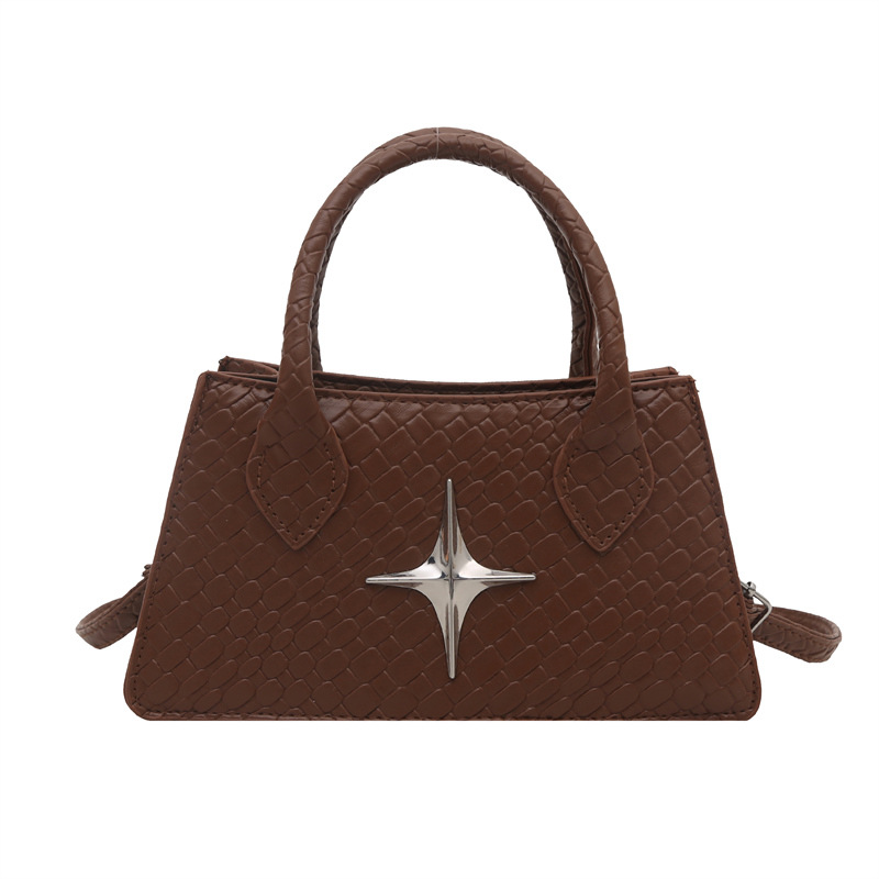 This is a new 2025 summer collection of simple and stylish printed checkered single-shoulder crossbody handbag with a commuting feel for women Item Picture