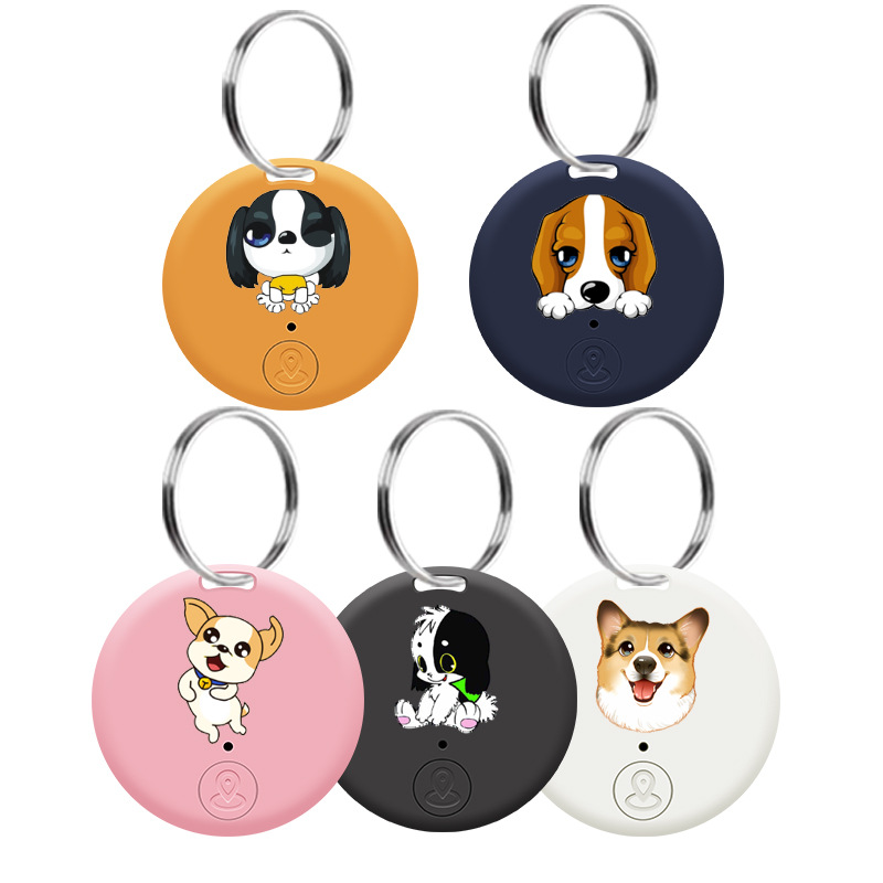 Circular Bluetooth anti-loss device, Bluetooth two-way alarm, intelligent positioning, mobile phone key anti-loss device source factory Item Picture