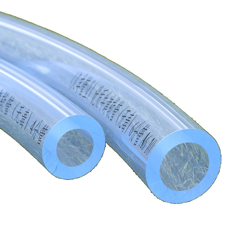 Thickened plastic hose for watering flowers and washing cars, anti-freezing, household water pipe hose, 4-inch, 6-inch, 1-inch transparent ox tendon pipe Item Picture