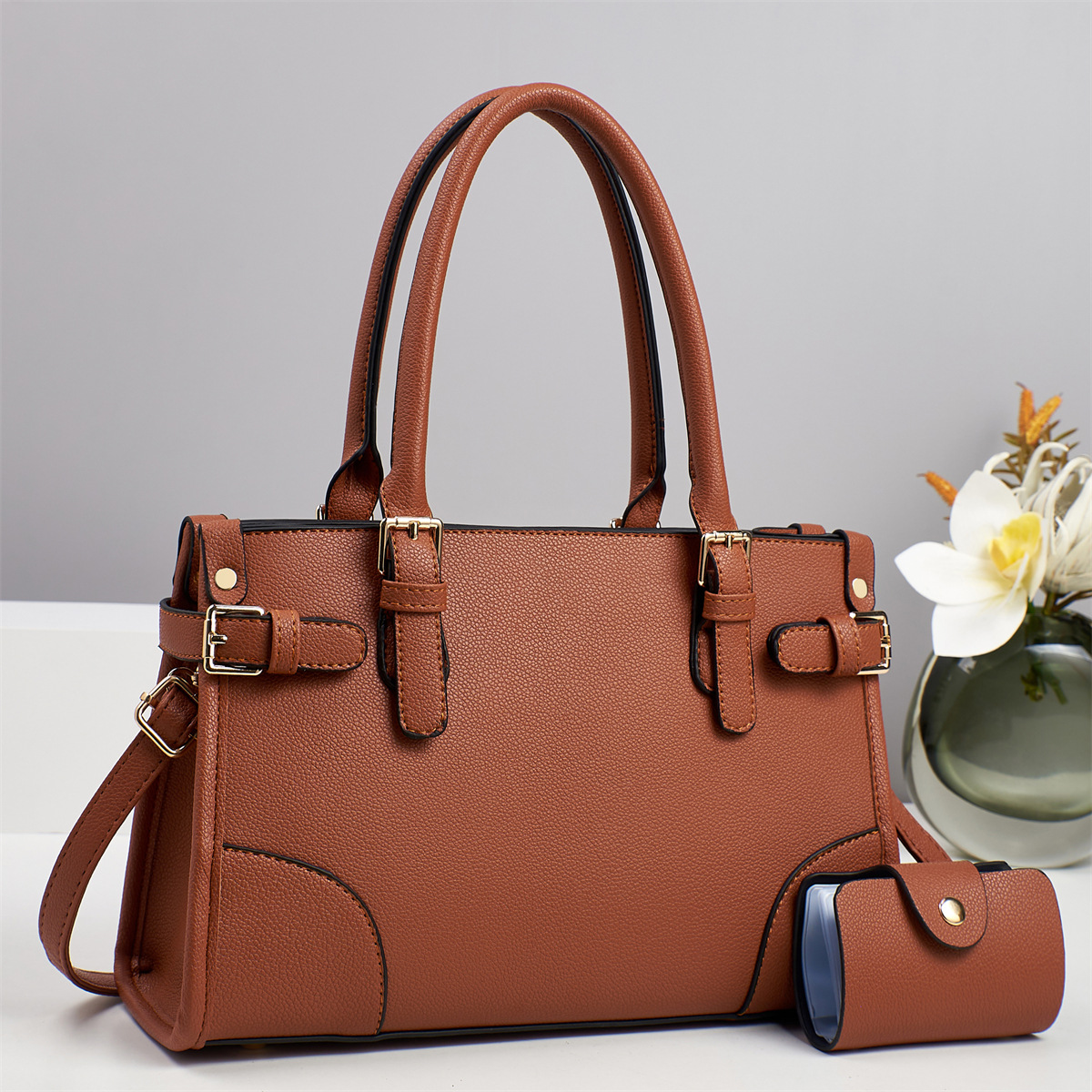 New large-capacity, trendy, simple and fashionable 2025 summer collection, elegant crossbody single-shoulder bag for women, manufacturer Specification drawing