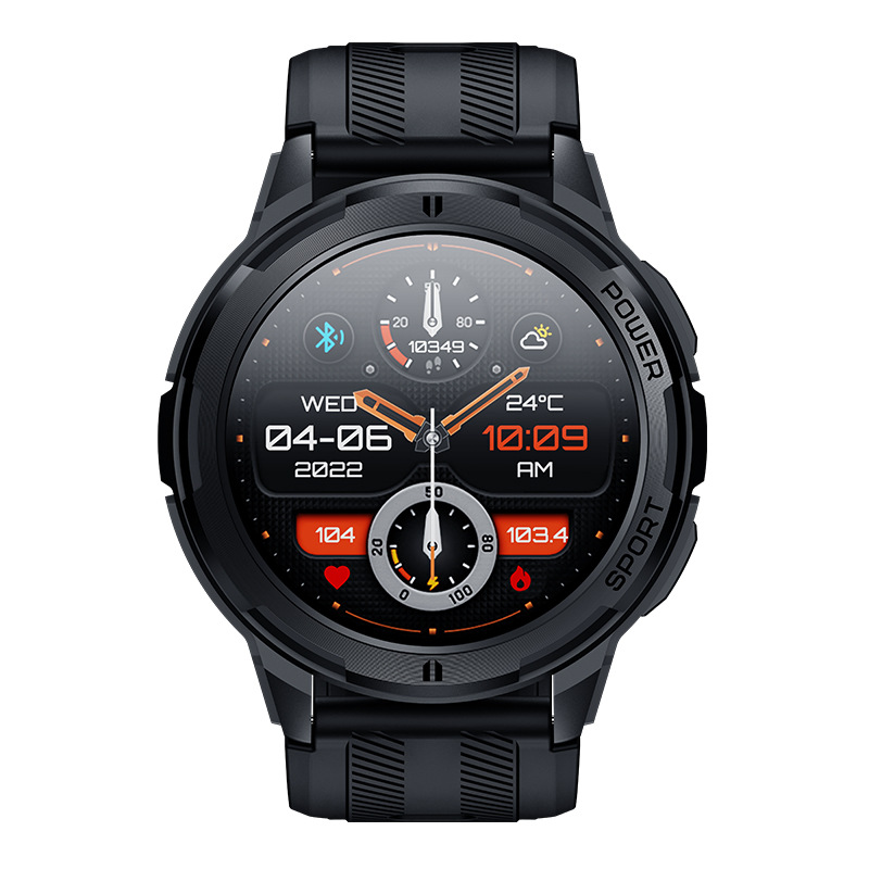 The new C25 communication smartwatch features a 1.43-inch AMOLED screen with a 466*466 display. It is a heart rate, blood pressure and multi-sports watch Item Picture