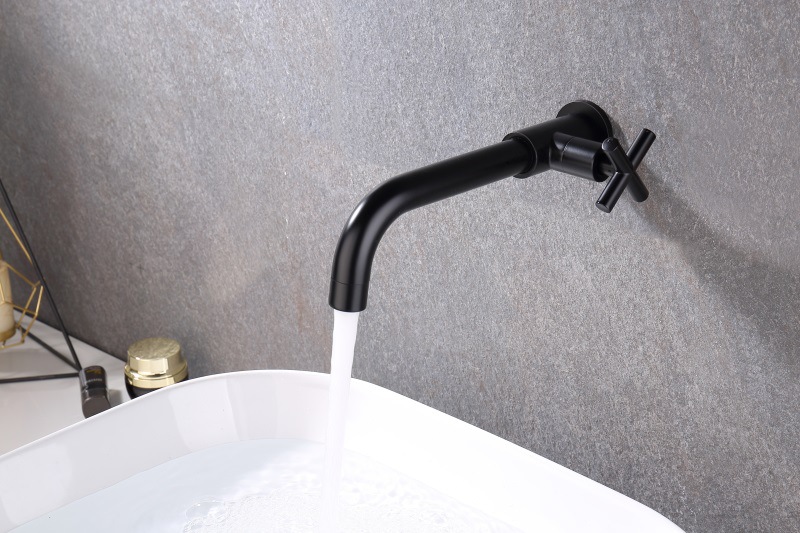Kaiping Youjia Sanitary Ware all-copper mop sink faucet, extended faucet, quick-opening ceramic valve core mop sink faucet 7165 full figure
