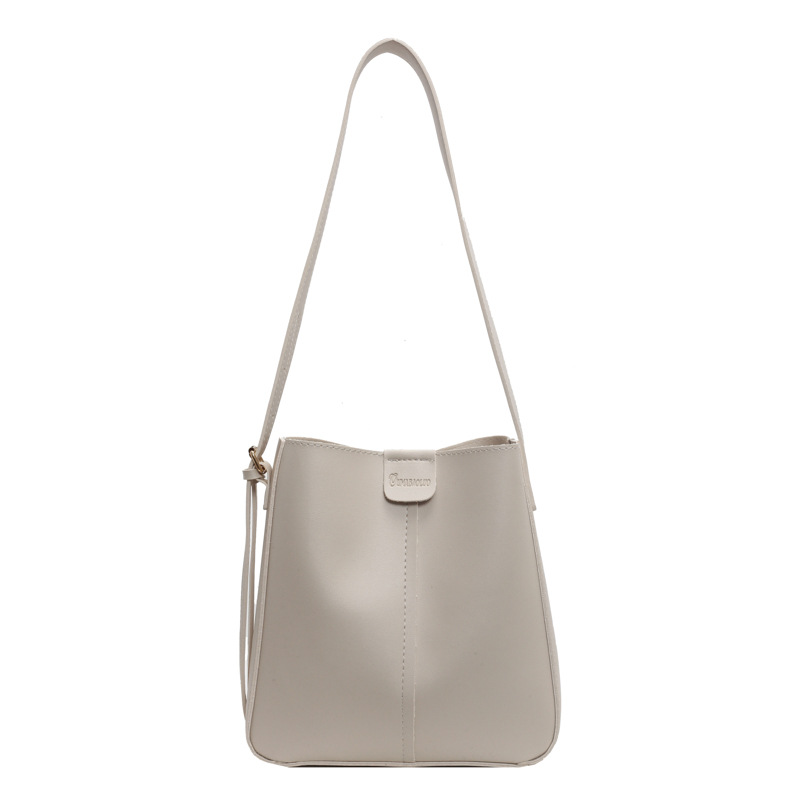Large-capacity women's 2024 new style high-end crossbody bucket bag, quality single-shoulder bag, versatile and casual mother and child bag Item Picture