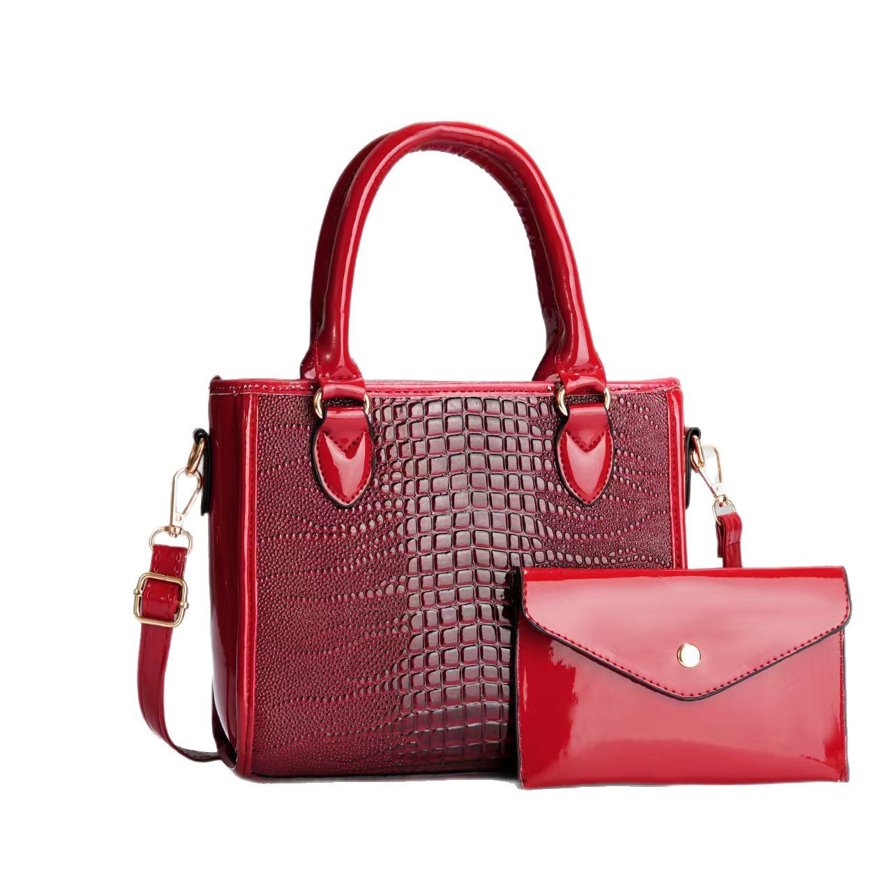 "Zi Mu Bag 2024 New Style Women's Korean-style set, sweet and fashionable women's bag, crossbody single-shoulder handbag, consignment. Item Picture