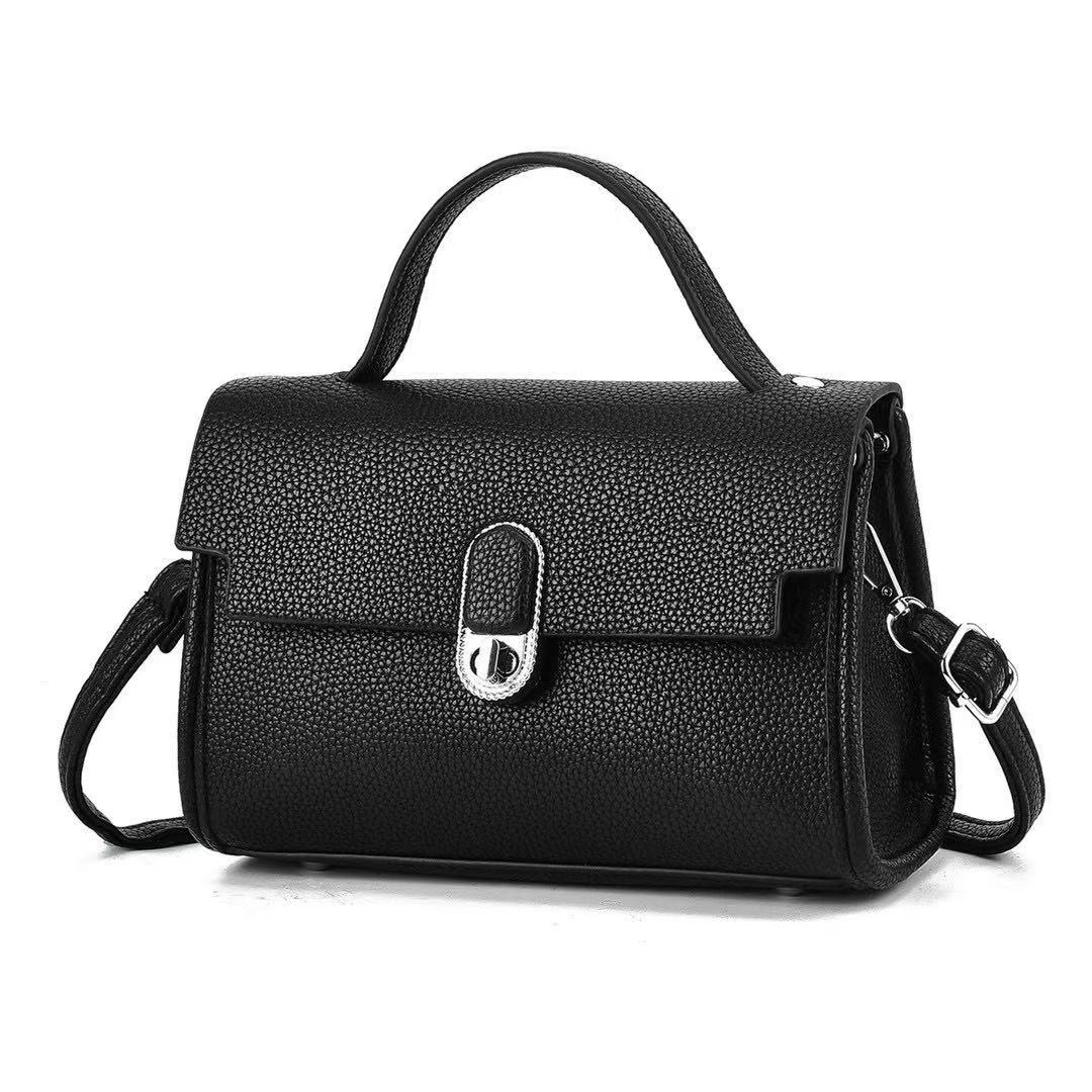 The new handbag for foreign trade is casual and versatile, with a high-quality single-shoulder bag. It features a niche design, a French hand-held women's bag, and a Korean style trend details Picture