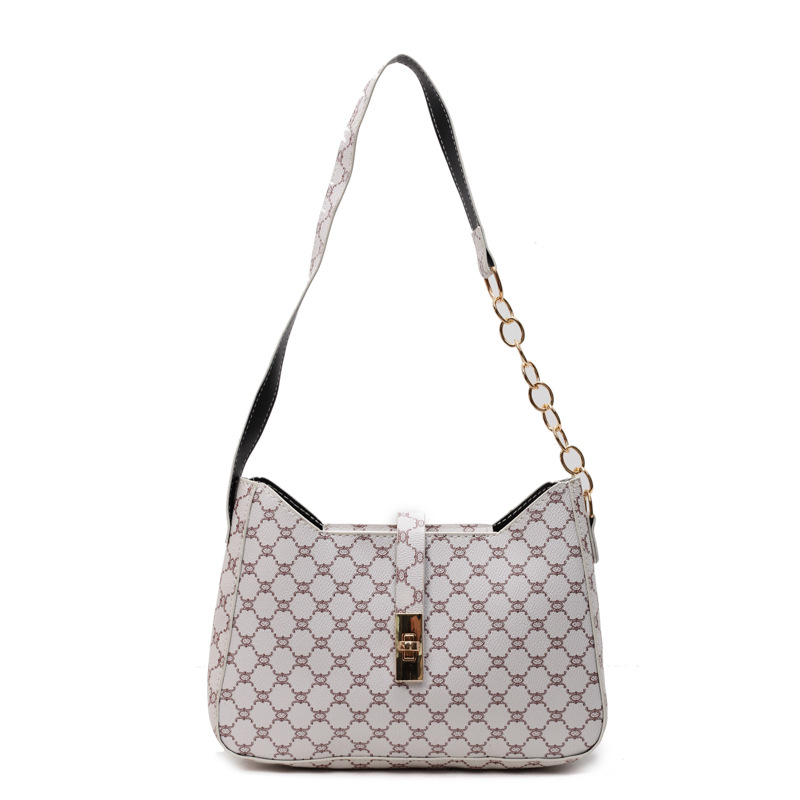 Women's bag 2025 Spring New Style Trendy minimalist retro single-shoulder bag, stylish crossbody bag, underarm chain bag Item Picture