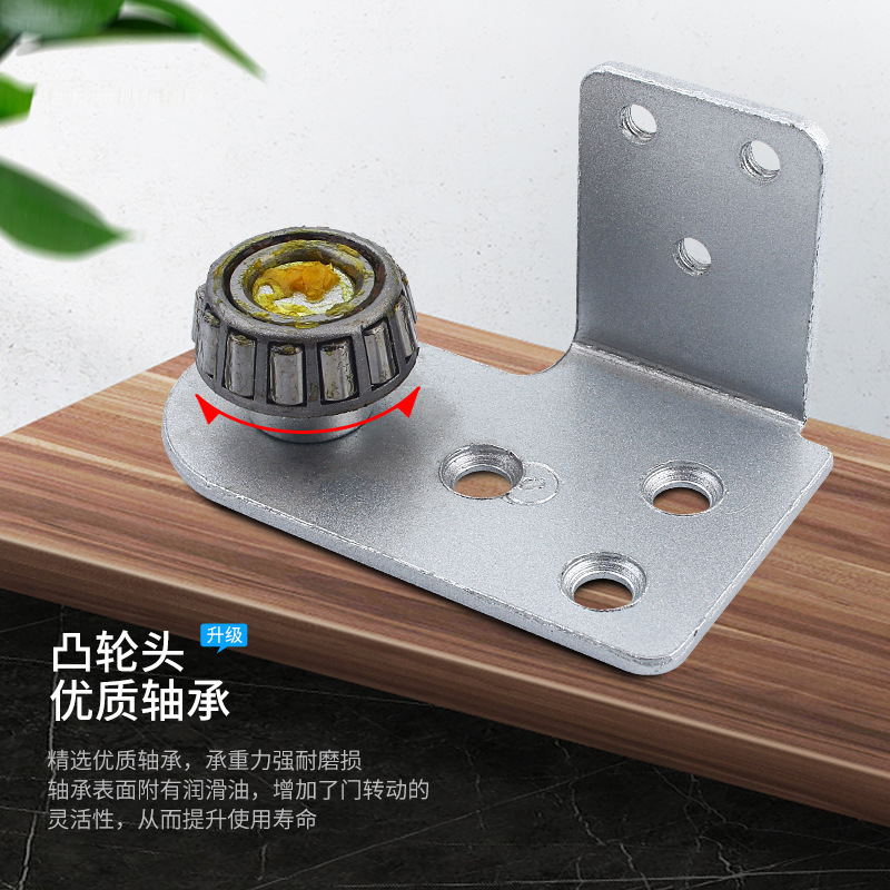 KFC door hinge with frame, KFC door swing floor hinge without digging holes, outward-opening floor hinge Specification drawing