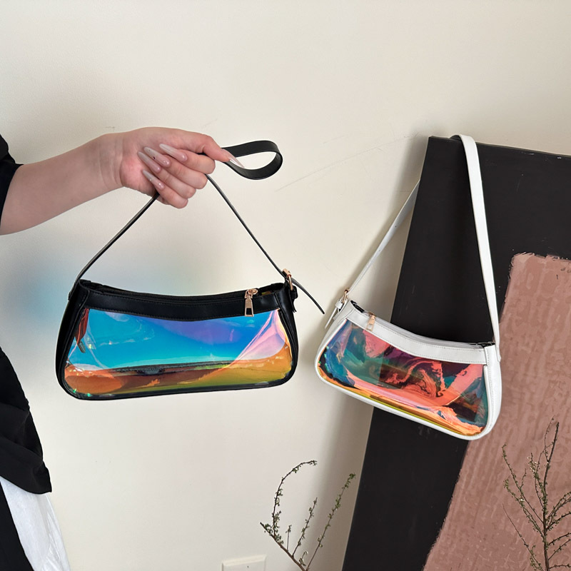 Korean ins Academy style student transparent bag, Japanese-style cute forest-style texture single-shoulder crossbody bag Application Scenario