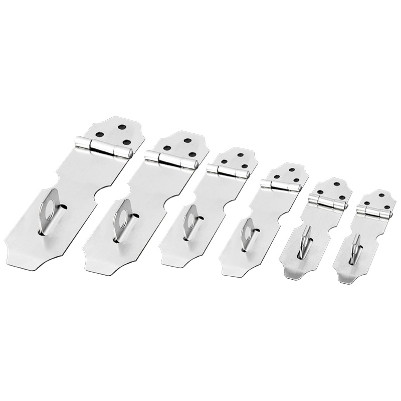 Stainless steel snap-on door lock, cabinet door, drawer lock, old-fashioned wooden door bolt, lock, snap-on, fixed, exposed latch, door nose Application Scenario