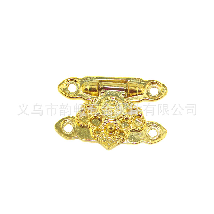 Packaging hardware, wooden box, lock, wine box, buckle, decorative buckle, wine box buckle, dot buckle, alloy buckle, lock dot buckle Application Scenario