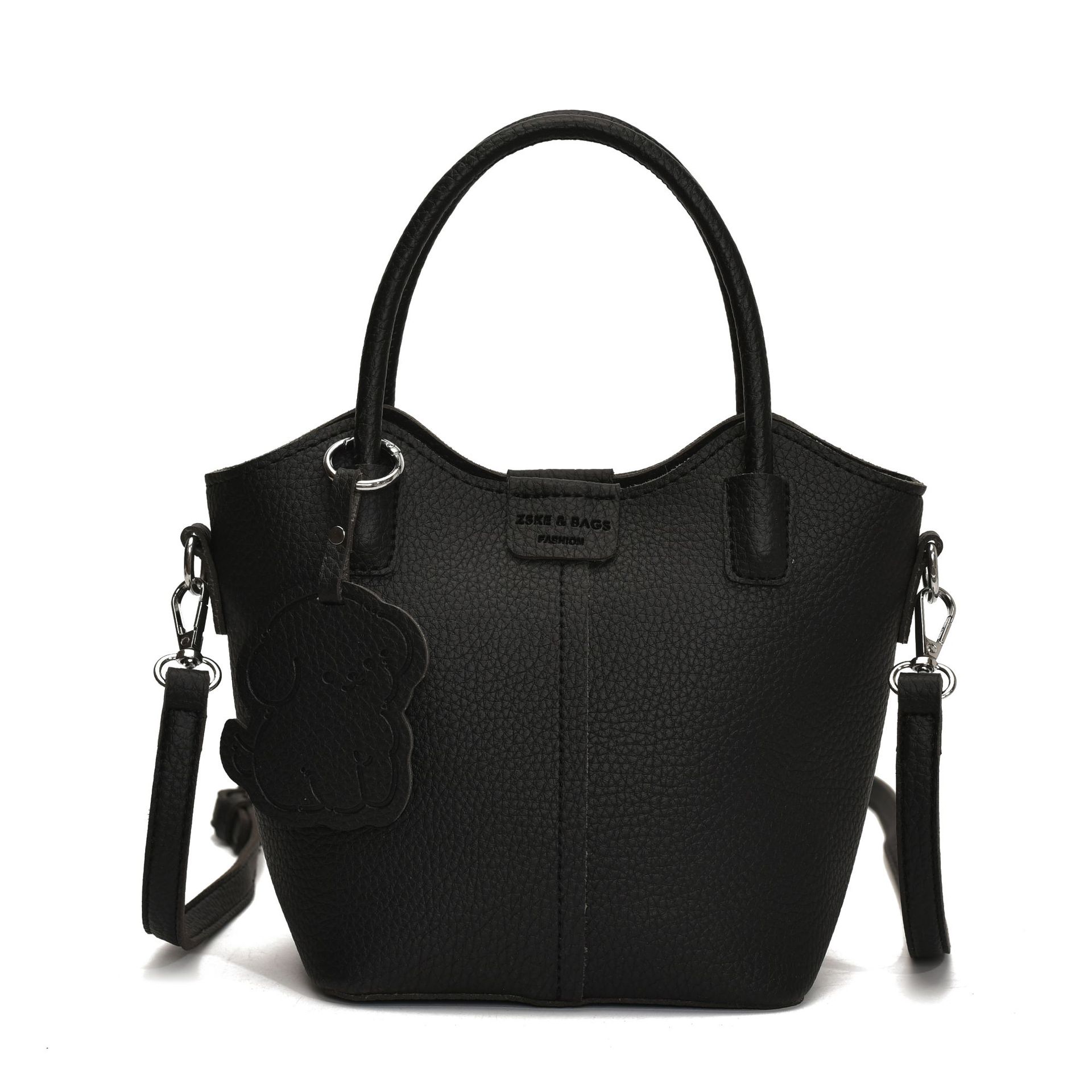 A niche hand-held vegetable basket bag for women, a new fashion bucket bag in 2025, simple and versatile, a single-shoulder crossbody bag Item Picture