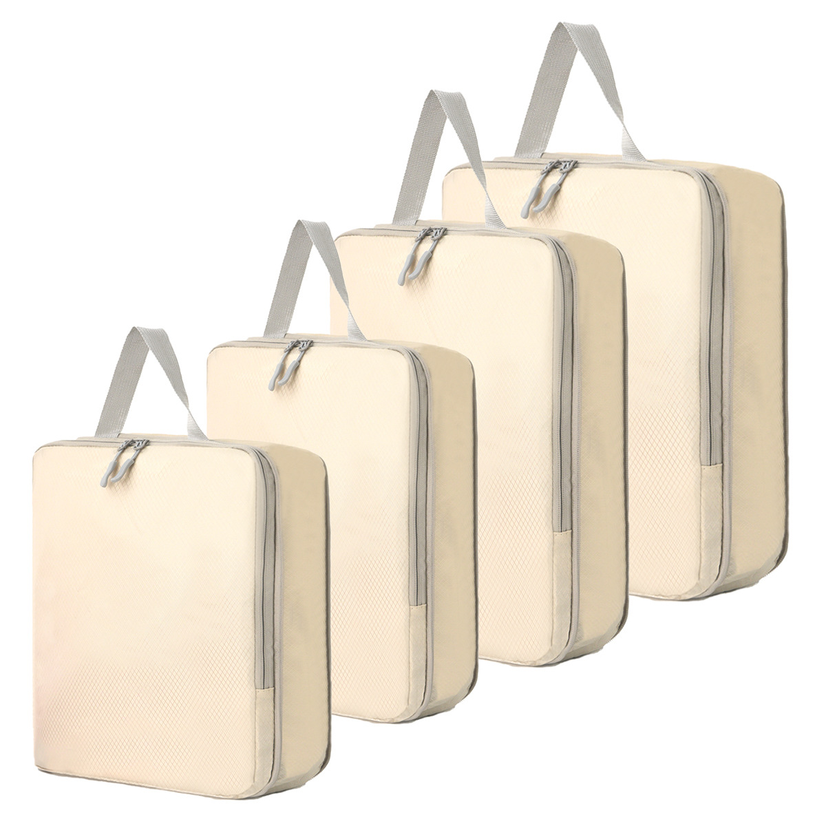 Travel storage bag, 8-piece compressed set, digital toiletries, cosmetics storage bag, clothes, shoes, luggage, travel bag details Picture