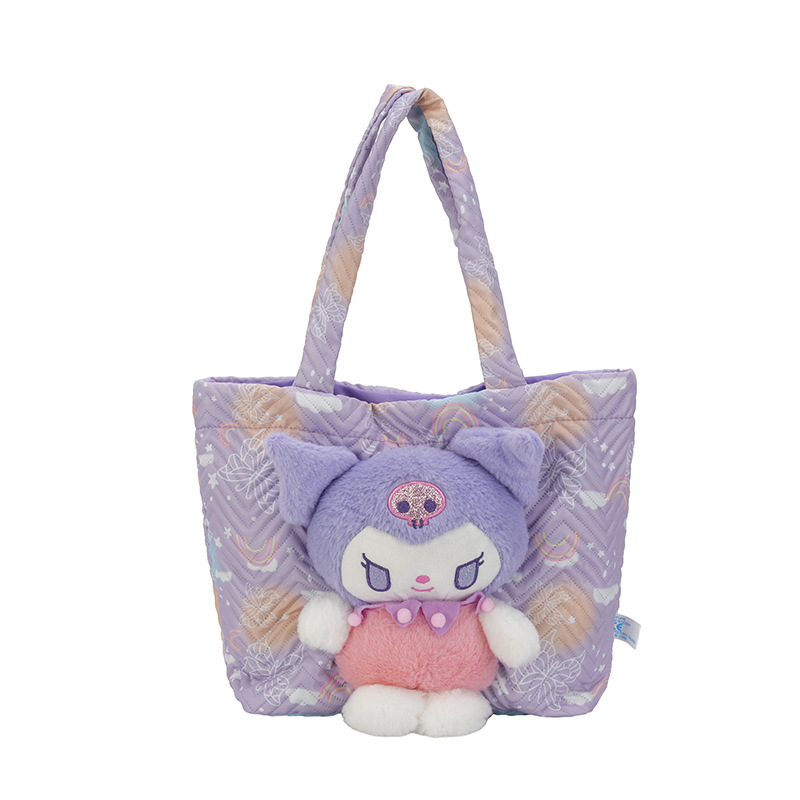 New cartoon doll single-shoulder bag, large-capacity claw machine doll, exchange for plush handbag bag, daily necessities storage Item Picture