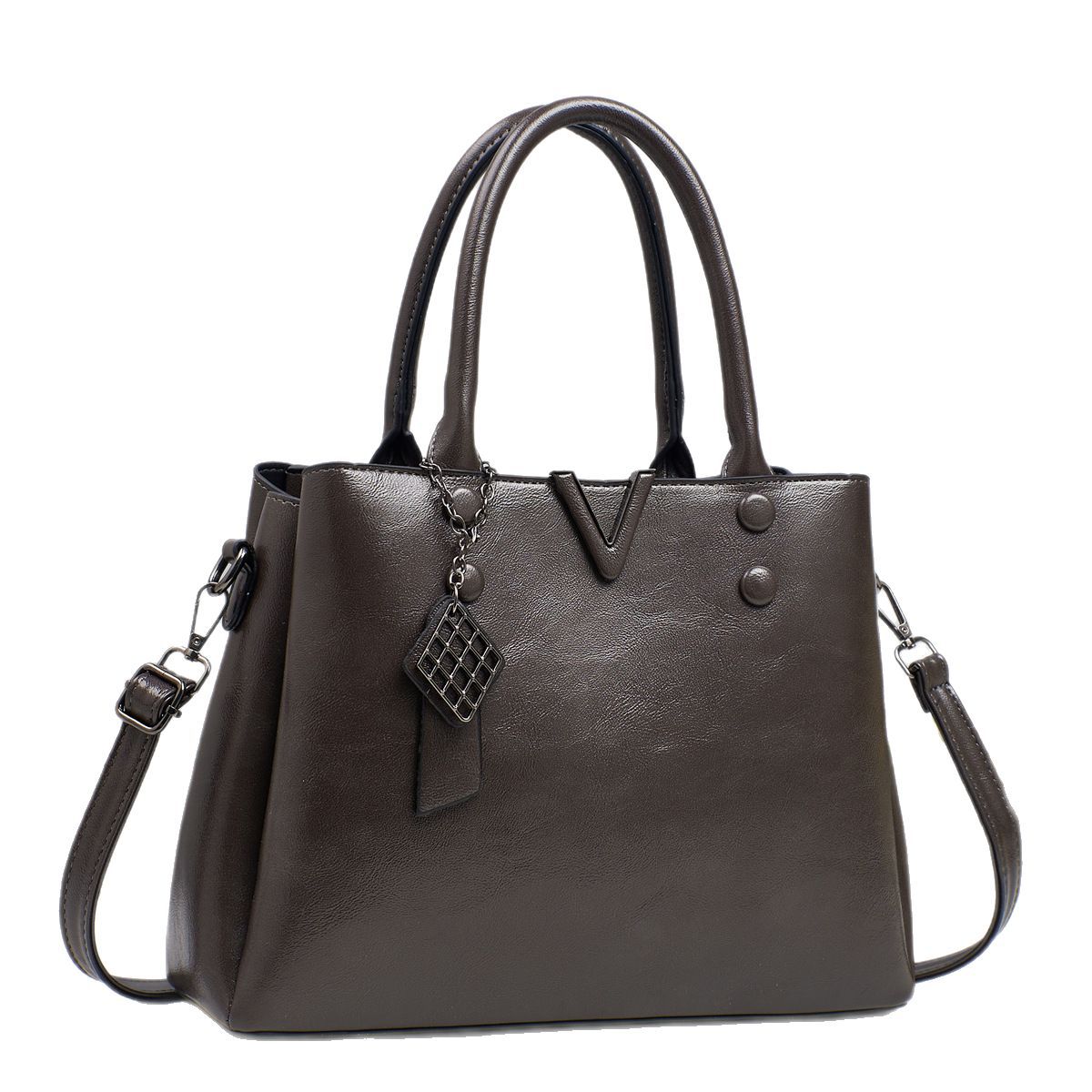 A new 2024 trendy and retro women's bag, a versatile hand-held large bag with a high-quality feel for women, a single-shoulder bag and a crossbody bag Item Picture