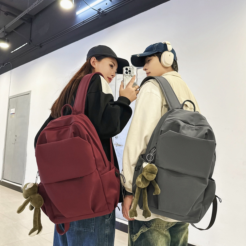 Cross-border backpacks, large-capacity schoolbags, backpacks for boys and girls, junior high school students, commuting bags, computer bags, travel bags, lightweight full figure