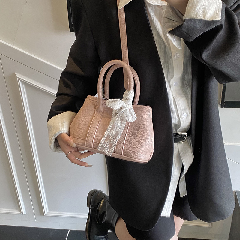Cross-border lychee pattern handbag for women, a new Spring/Summer 2025 trendy and fashionable crossbody bag, a versatile and casual single-shoulder bag details Picture