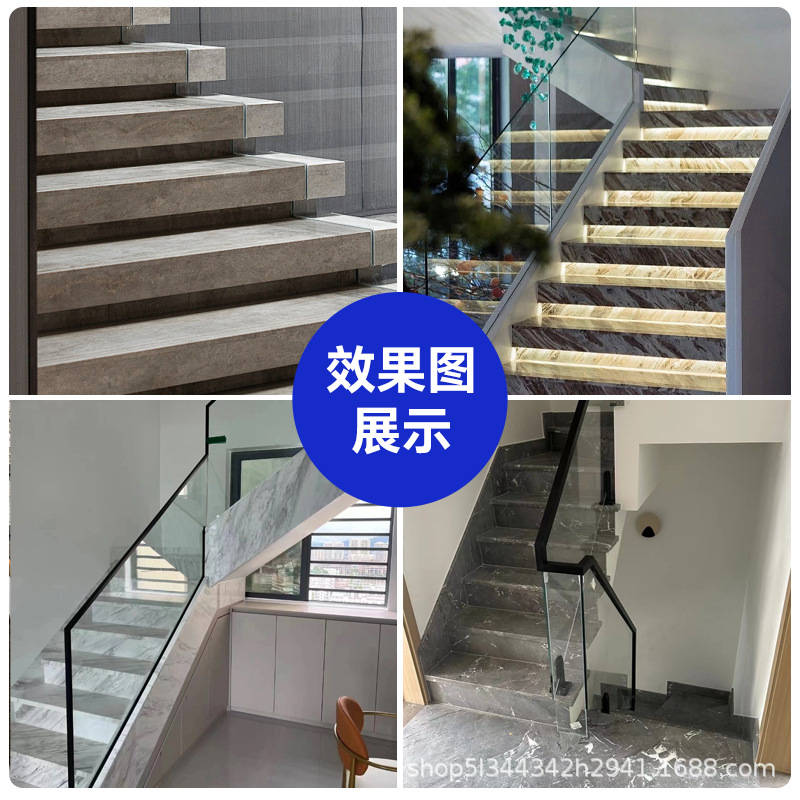 Marble stair treads, courtyard steps, stone countertops, natural stone steps, footrests, indoor steps, artificial stone details Picture