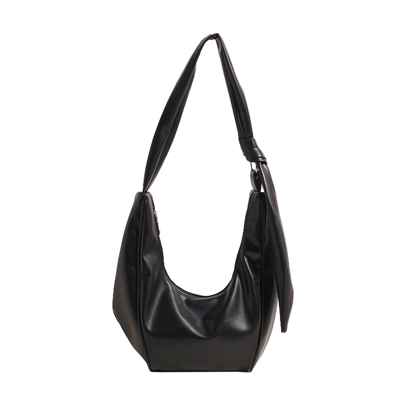 Large-capacity fashionable crossbody bag, stylish and simple 2024 new trendy INS single-shoulder bag, elegant underarm bag, casual bag Item Picture