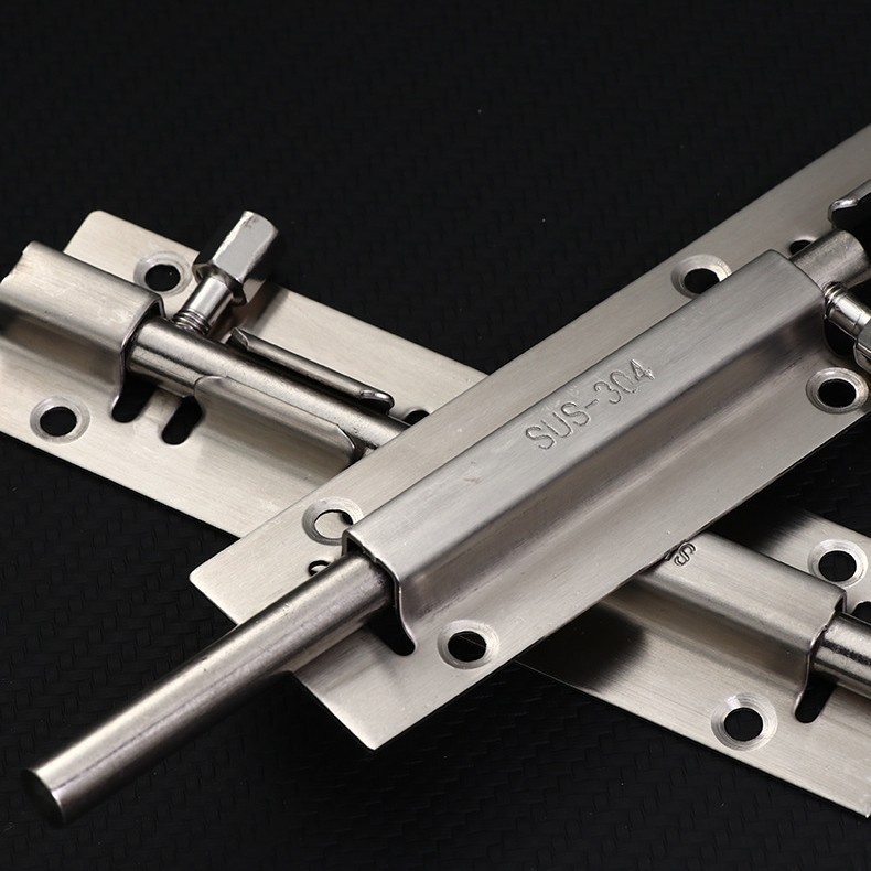 Stainless steel door latch, thickened door latch, door bolt, exposed latch, Chinese 304 latch details Picture