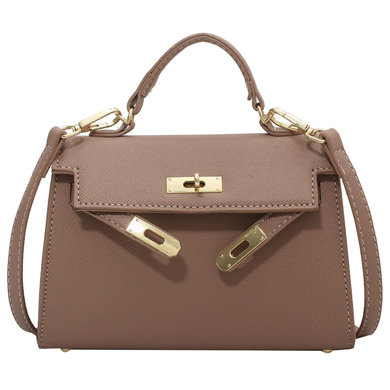 Customized factory wholesale cross-border bags, women's retro commuting hand-carried Kelly bags, casual women's single-shoulder crossbody bags Item Picture
