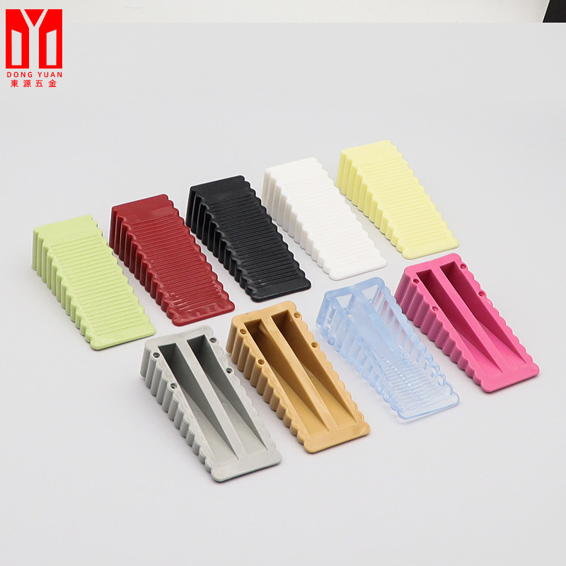 Mingsheng anti-slip door stopper, door card, anti-collision, no-drilling door blocking device, household mobile anti-pinch door blocking device, door stop wedge details Picture