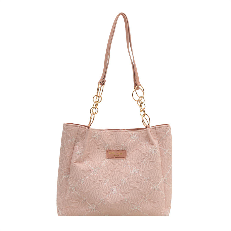 Large-capacity bag for women 2025 new style fashionable single-shoulder student class bag, versatile commuting tote bag Item Picture