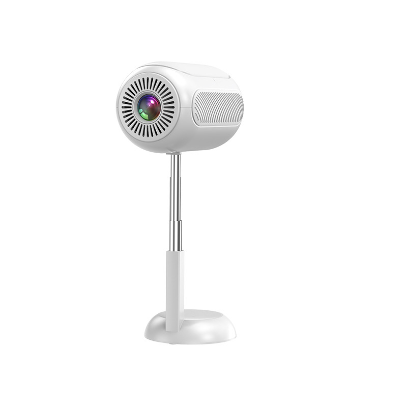 Cross-border bestseller, smart high-definition projector, bedroom wall projection, ultra-clear home theater, mini portable, ceiling-mounted for home use undefined