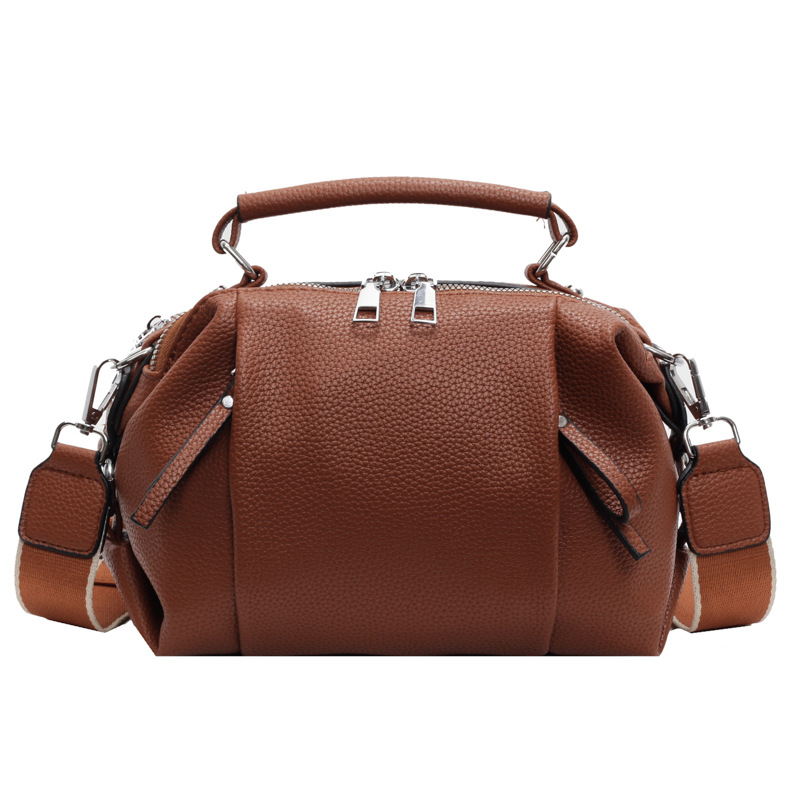 A cross-border bestseller, niche, retro and versatile handbag, a new fashion soft leather single-shoulder crossbody pillow bag for women in 2025 Item Picture