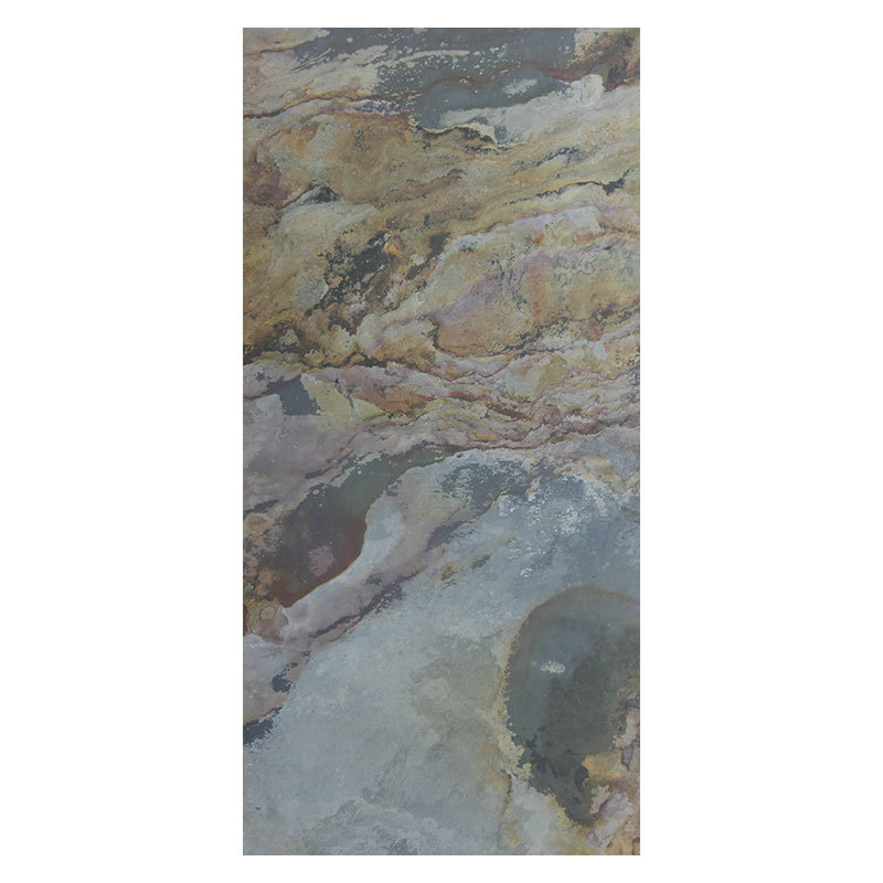 The background wall of the storefront is made of ultra-thin and flexible stone in the autumn style. The hotel bar counter is made of natural marble and can be bent for DIY decoration Item Picture