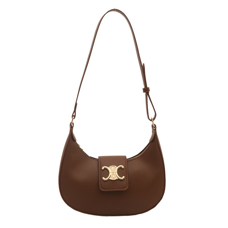 This year, saddle bags, underarm bags and women's bags are in vogue. The new autumn 2024 collection features a high-end, niche crescent-shaped bag and single-shoulder bag for women Item Picture
