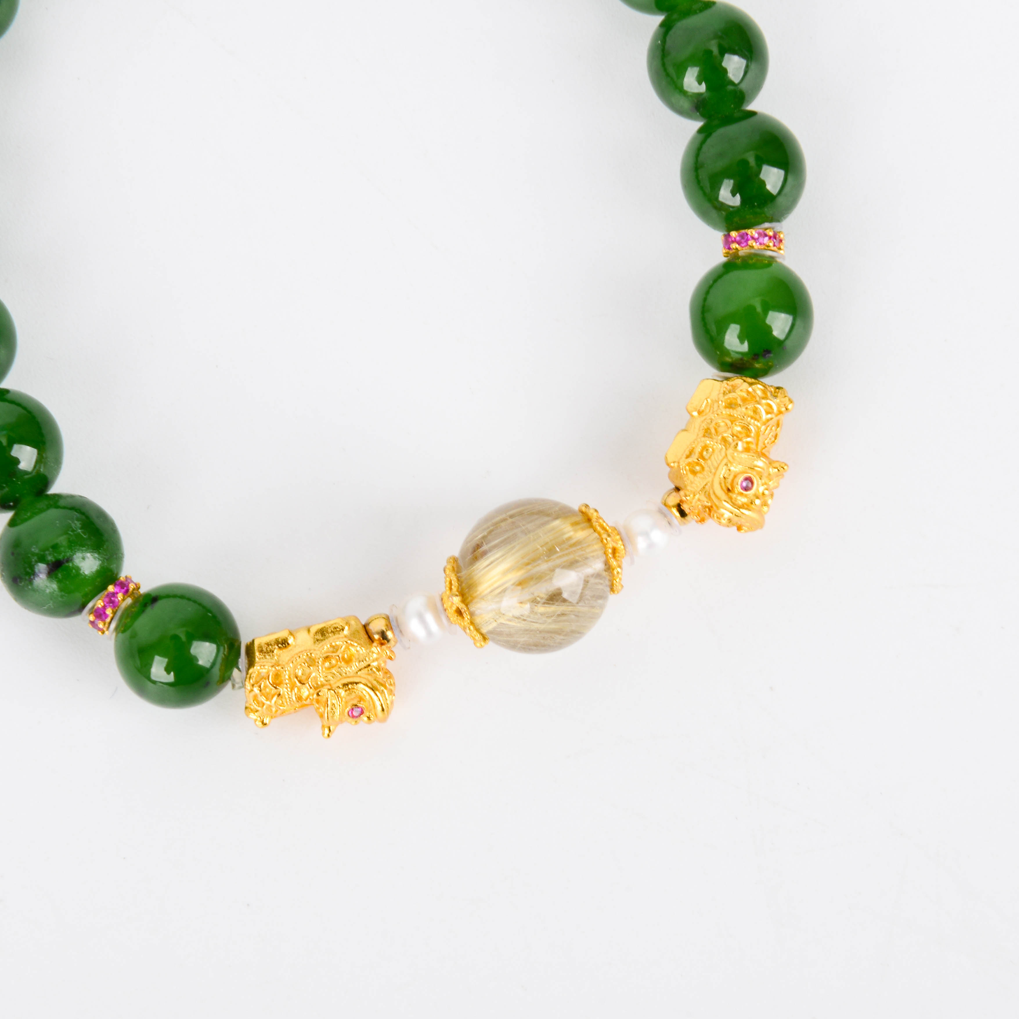 手串/文玩/水晶手串/琉璃手串/手链产品图