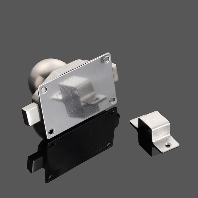 304 stainless steel spherical latch wooden door and window anti-theft latch lock bathroom exposed door lock latch round door bolt Application Scenario