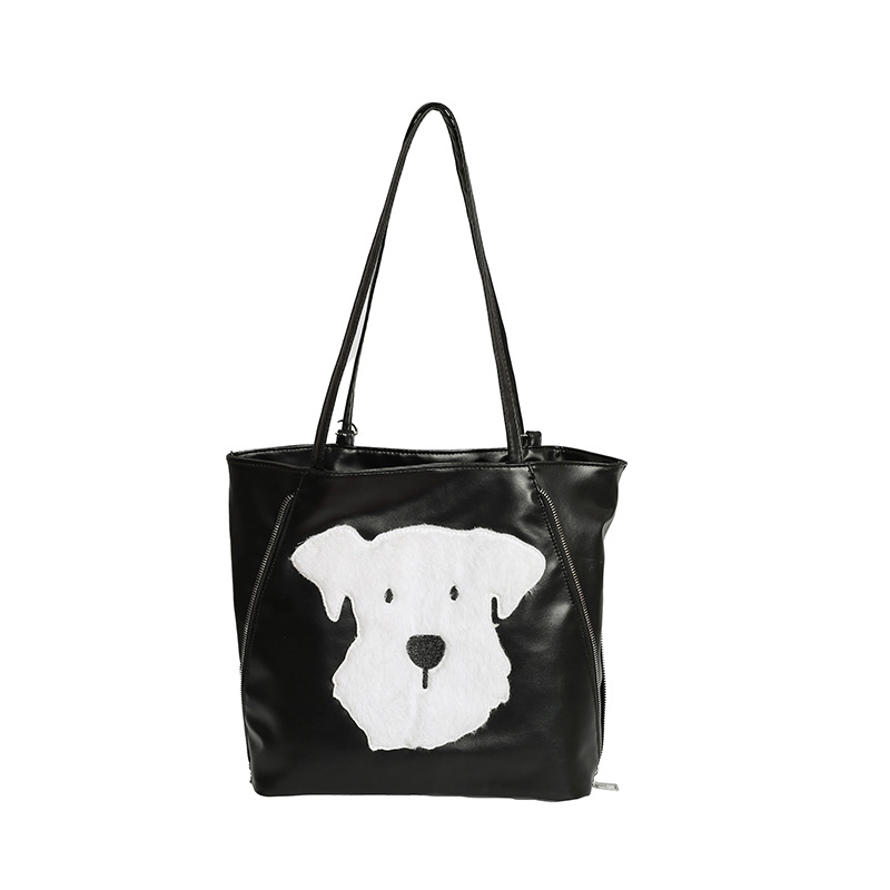A new large-capacity women's backpack for casual commuting in autumn and winter 2024, versatile and multi-purpose single-shoulder tote bucket bag Item Picture
