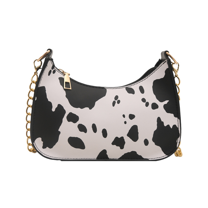 A fresh, simple and casual square bag for spring 2025, a fashionable and stylish single-shoulder underarm bag with a solid color chain bag Item Picture